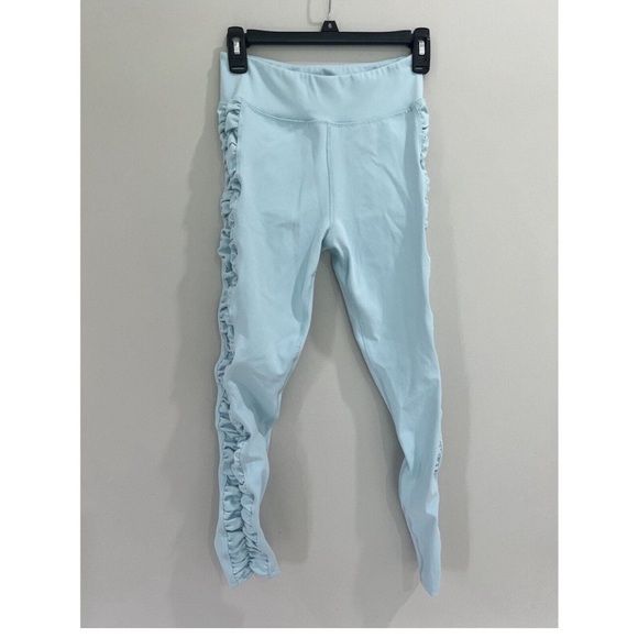 Thrive Societe Smoked 7/8 Leggings Women’s Size Small Color Sky Style#T31L155 - Picture 3 of 6